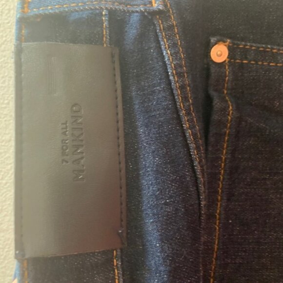 7 For All Mankind Explorer Modern Dojo High Waist Wide Leg Boho Jeans Size 31 - Picture 7 of 8